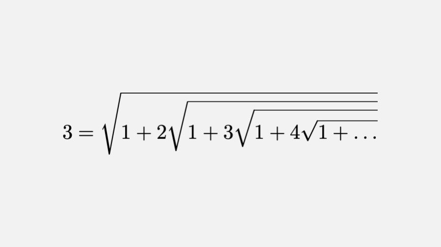 Srinivasa Ramanujan was born 138 years ago today. He said his formulas came to him as revelations from God.