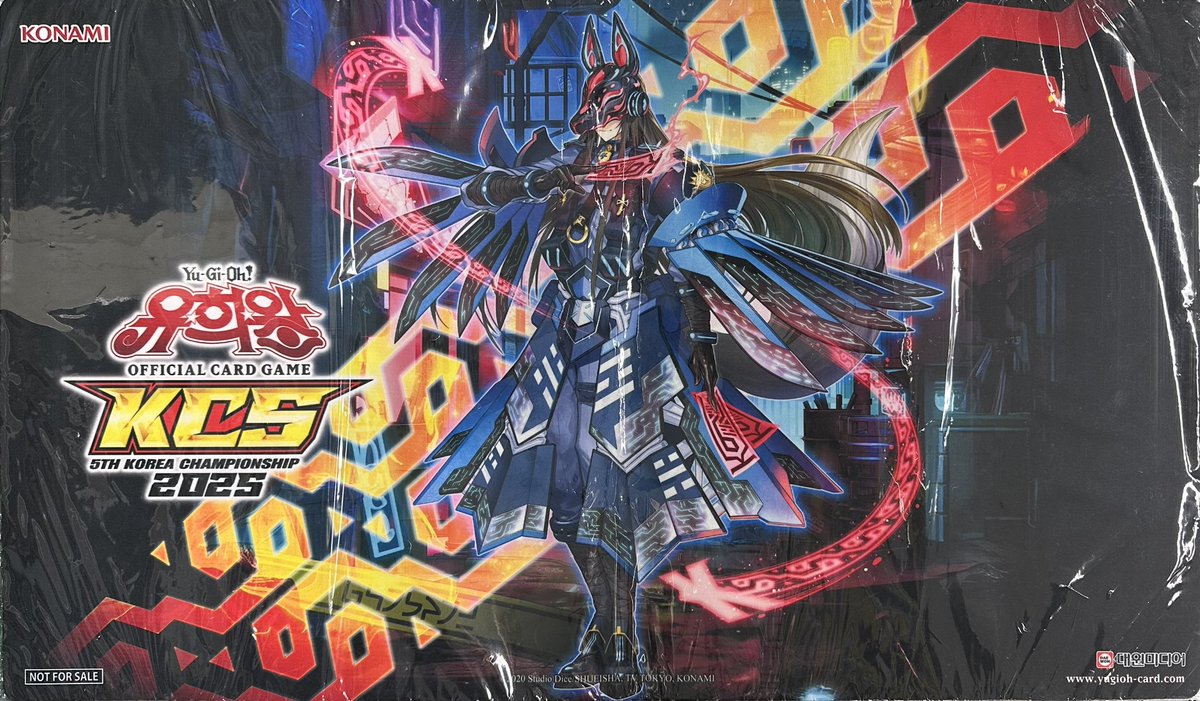 遊戯王 プレイマット】 K9-04号 咒 ￥15,000-【未開封】 聖秘なる竜