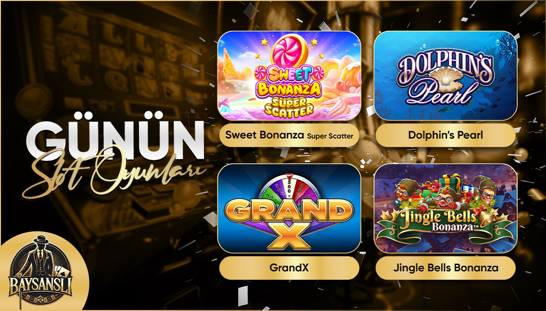 BaysansliR's tweet photo. 🎰 4 Efsane Oyun Karşınızda: Şansını Seç, Kazanca Koş!

🎯Sweet Bonanza Super Scatter 
🎯Dolphin’s Pearl 
🎯Grand X 
🎯Jingle Bells Bonanza 

🔥 Yüksek RTP, büyük heyecan, gerçek kazanç!

🎮 Hemen oyna: https://t.co/btKsUJRP7T

#bayşanslı #denemebonusu #YüksekRTP https://t.co/Pqwi1N8ZMt