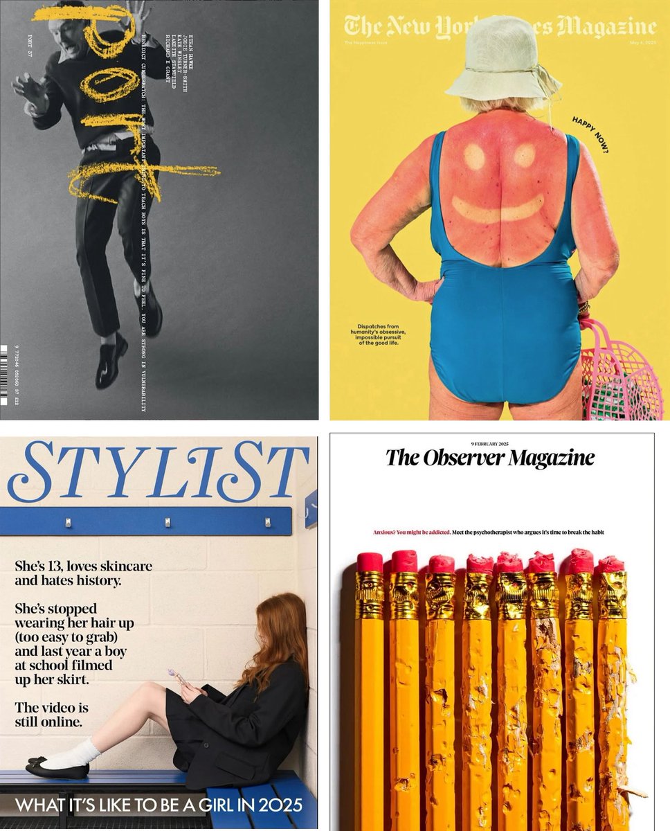 coverjunkie's tweet photo. Yes creative friends! VOTE, most creative magazine covers of 2025’s ♠️ which cover do you think is the most inspirational, most creative? 
https://t.co/g56ETnHiG8 https://t.co/VpWSglTIDO