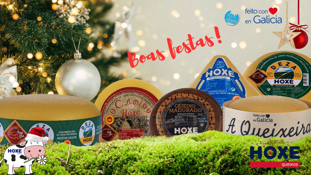 Dende a Cooperativa HOXE queremos desexarvos un Bo Nadal e un Venturoso Aninovo! 🎄✨
#BoNadal #HOXEQueixos 🤍