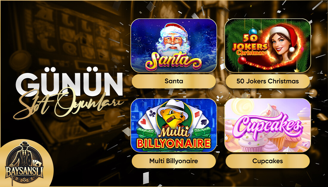 BaysansliR's tweet photo. 🧨 4 Büyük Fırsat, 1 Bayşanslı!

🎁Santa
🎁50 Jokers Christmas 
🎁Multi Billyonaire 
🎁Cupcakes 

🔥 Yüksek RTP, büyük heyecan, gerçek kazanç!

👉 Şansını seç, hemen dene! https://t.co/btKsUJSmXr

#Bayşanslı #denemebonusu #yüksekrtp https://t.co/J75yoO2wDZ
