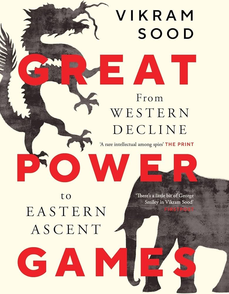 AadiAchint's tweet photo. I spoke to @Vikram_Sood sir abut his recent book GREAT POWER GAMES. This is a must read for all those who want to understand the intricacies of how the world works..

https://t.co/dqYuU67sNb https://t.co/jlZabasrEE