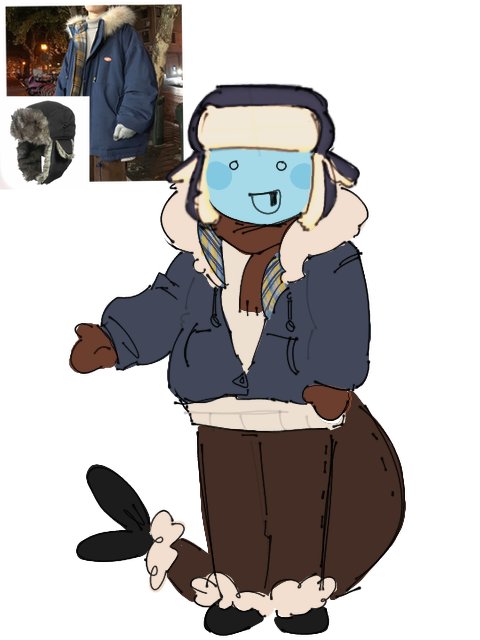 fishhhbutt's tweet image. In case I never draw this design go my cuddlefish