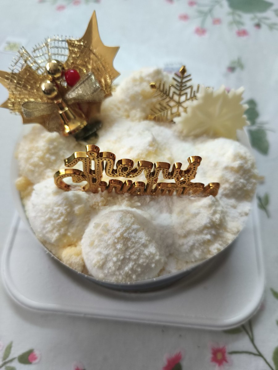 早めのクリスマスケーキ