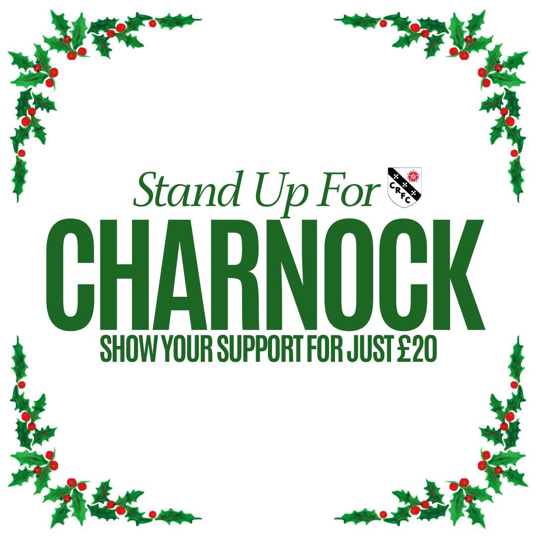 📣 STAND UP | Looking for a last minute Christmas present? Don’t worry, we’ve got you covered! 🎁 

For just £20 you could become our new stand sponsor! The perfect chance to support your local non-league club 🙌

charnockrichardfc.co.uk/news/1068/stan… 

#GreenArmy