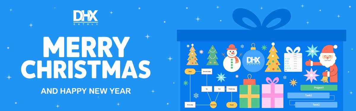 DHTMLX JS UI library tweet media