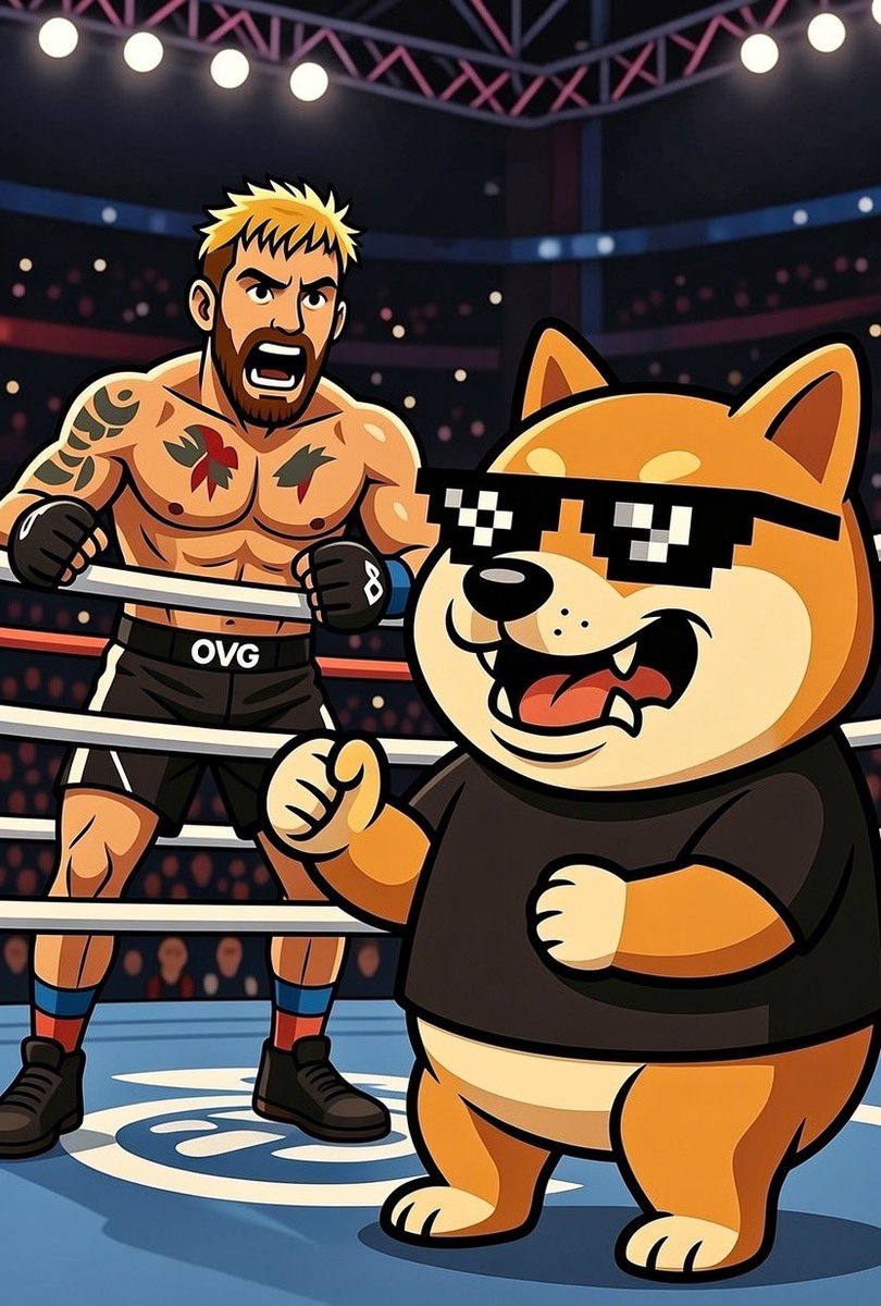 Who’s gonna lose his teeth ?

🤡 <a href="/jakepaul/">Jake Paul</a>
🐶 $memes doggo

(Wrong answers only)