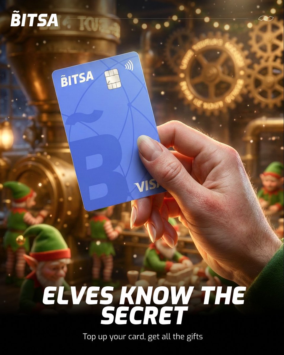 Be like Santa's elves: Load your Bitsa Card before the shopping chaos.

No ATMs, no limits, just stress-free gift buying. 🎁

Smart elves prep early. 🎄

#Bitsa #BitsaCard #Christmas #PayYourWay #TopUp