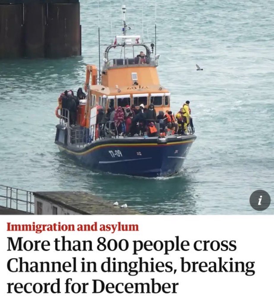 triffic_stuff_'s tweet image. “This Christmas, many people will work hard to keep our country safe, often away from their families.” APART FROM YOU AND YOUR GOVERNMENT! 🤬

You continue to welcome thousands of unvetted young men from third-world countries (803 on Saturday alone!), who have extremely…