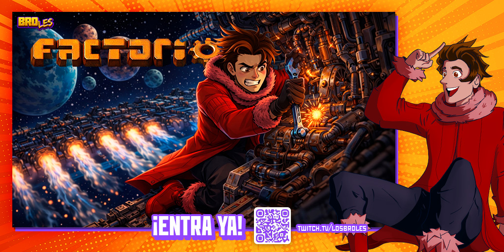 Directito matutino tranquilo automatizando en el modpack gigante, hoy salimos al espacio

🔴En directo ¡AHORA!

🎟 ← ¡TOMA! Una entrada para el mejor directo de Twitch 👇🏻
twitch.tv/losbroles