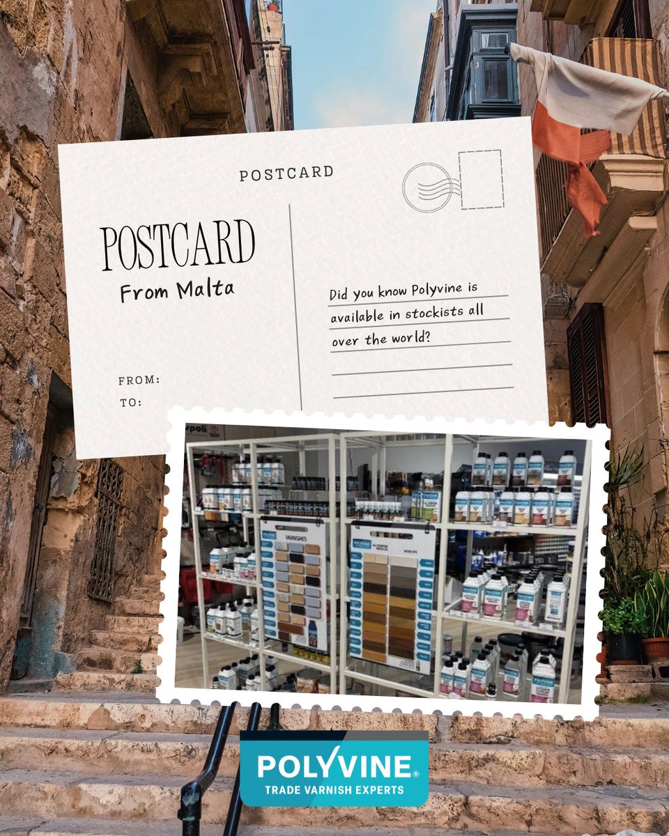 Polyvine's tweet image. Did you know Polyvine is available in stockists all over  the world?

Here is a postcard from our stockist in Malta - look at that lovely display!

#polyvine #polyvinedistributors #polyvineglobal #malta #grechandellul