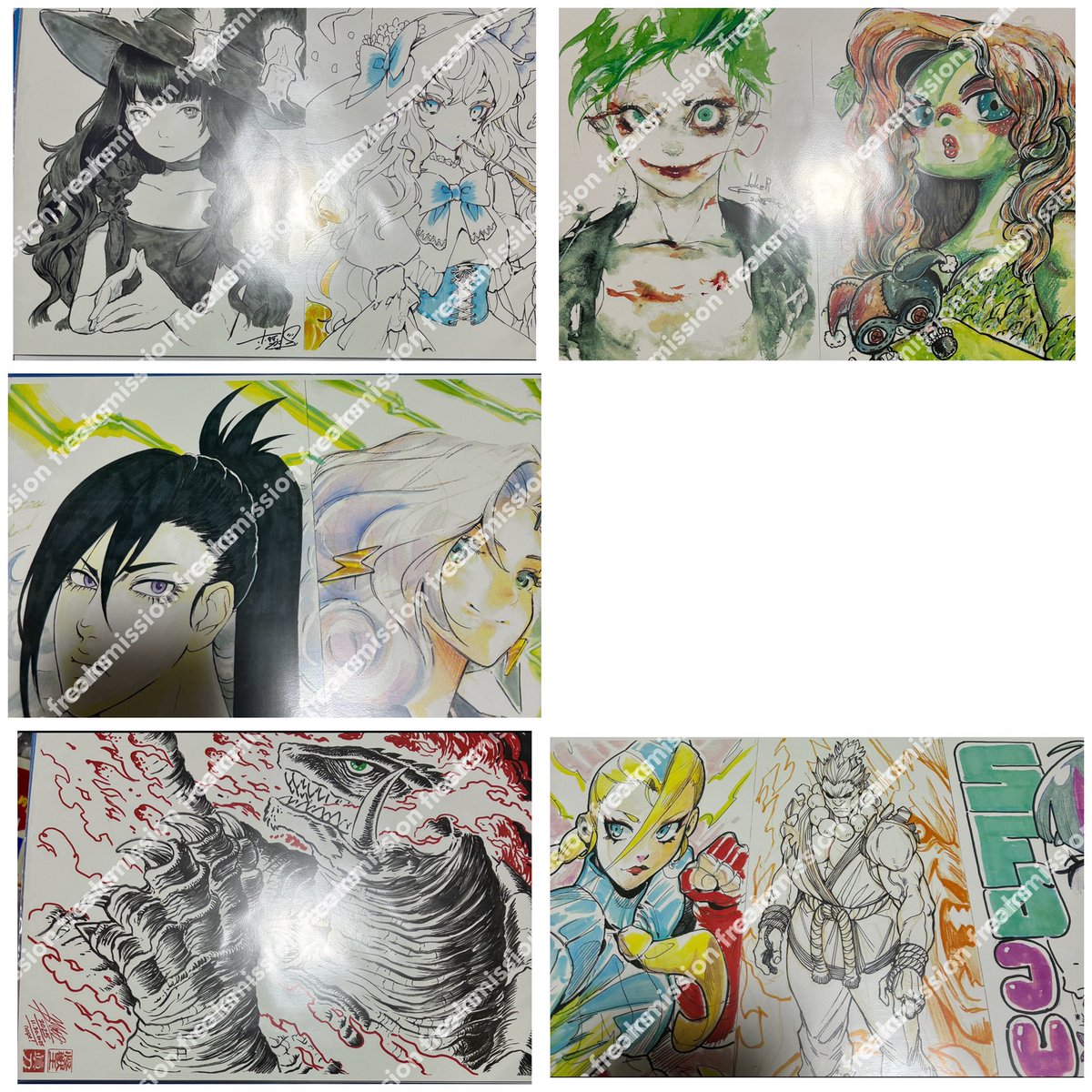 realcommifrea's tweet photo. ただいまよりリポストキャンペーンを実施します。

【景品】 🎁 本年開催のライブドローイング A4コンプリートセット（当選者2名）

【応募条件】 ・この投稿をRP＆当アカウントをフォロー ・2026年1月25日に来場可能な方 ※すでにスタンプカードで特典を受け取れる方は対象外となります。
↓続く https://t.co/6gqLJ4VtcD