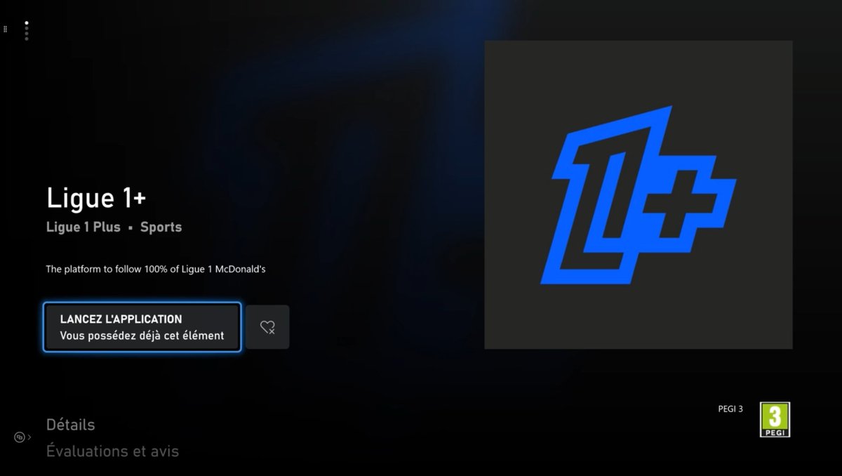 nicolaspopy's tweet image. L'app @ligue1plus  est disponible sur Xbox ! 

#XboxStore #Ligue1