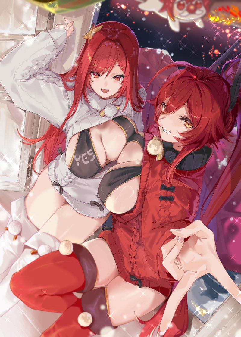 [絵]メリクリ~🎄🎁
#NIKKE