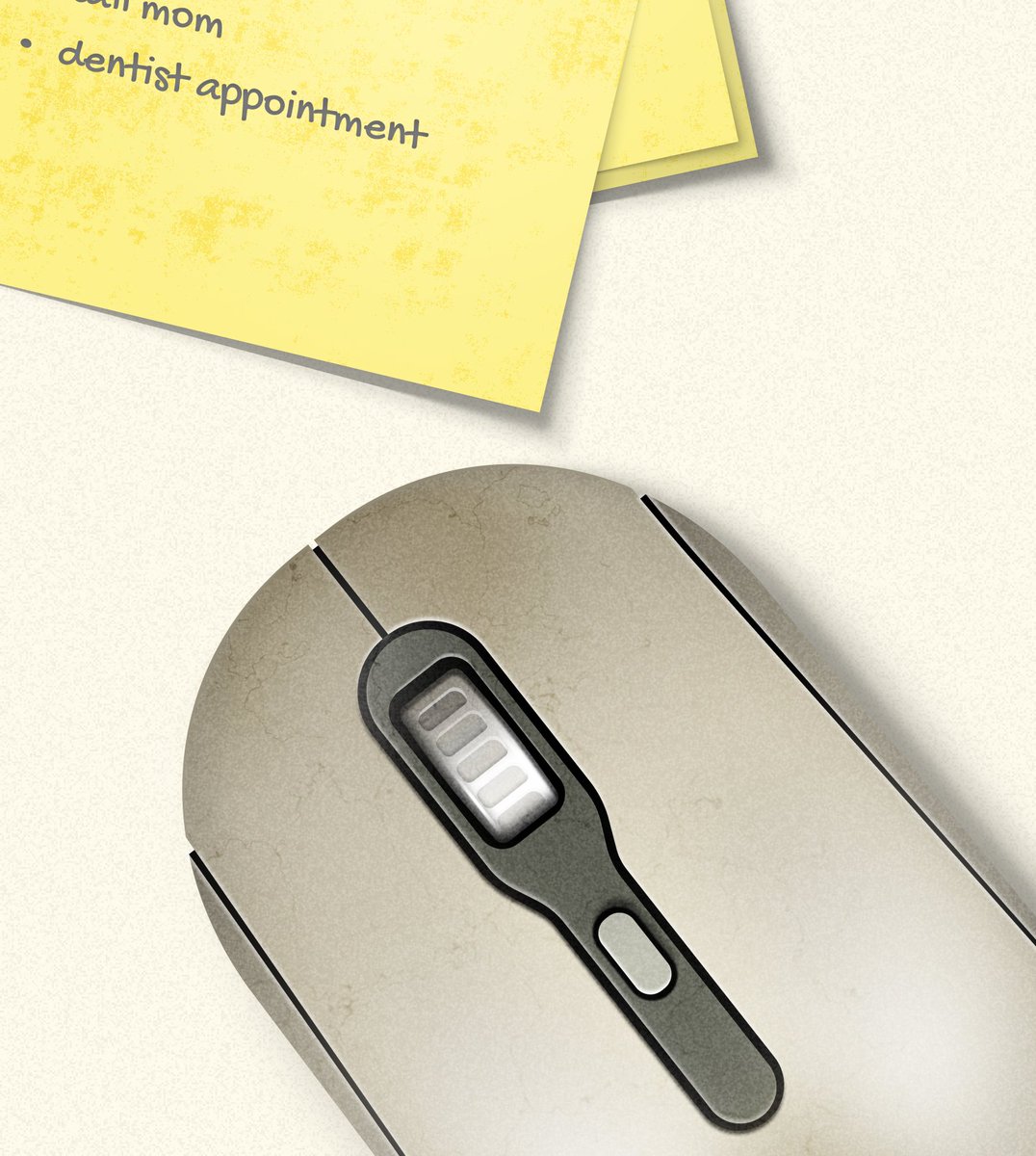 Vintage mouse. Made in Figma.🐁