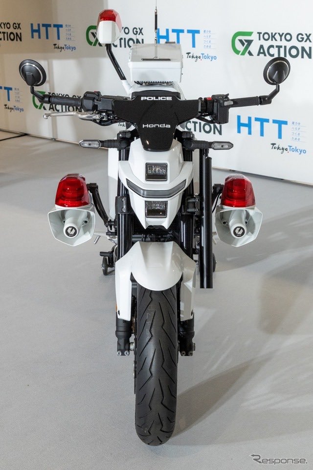 motospo_'s tweet image. ホンダ WN7 が初の国産EV白バイに！ 2026年1月の箱根駅伝でデビュー
s.response.jp/article/2025/1……