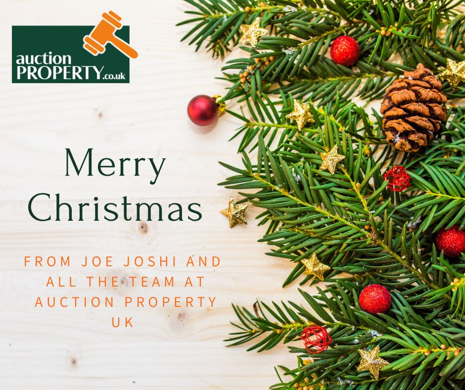 On behalf of Joe Joshi and the team at Auction Property UK we'd like to wish you all a very Merry Christmas 

#HappyChristmas #AuctionPropertyUK