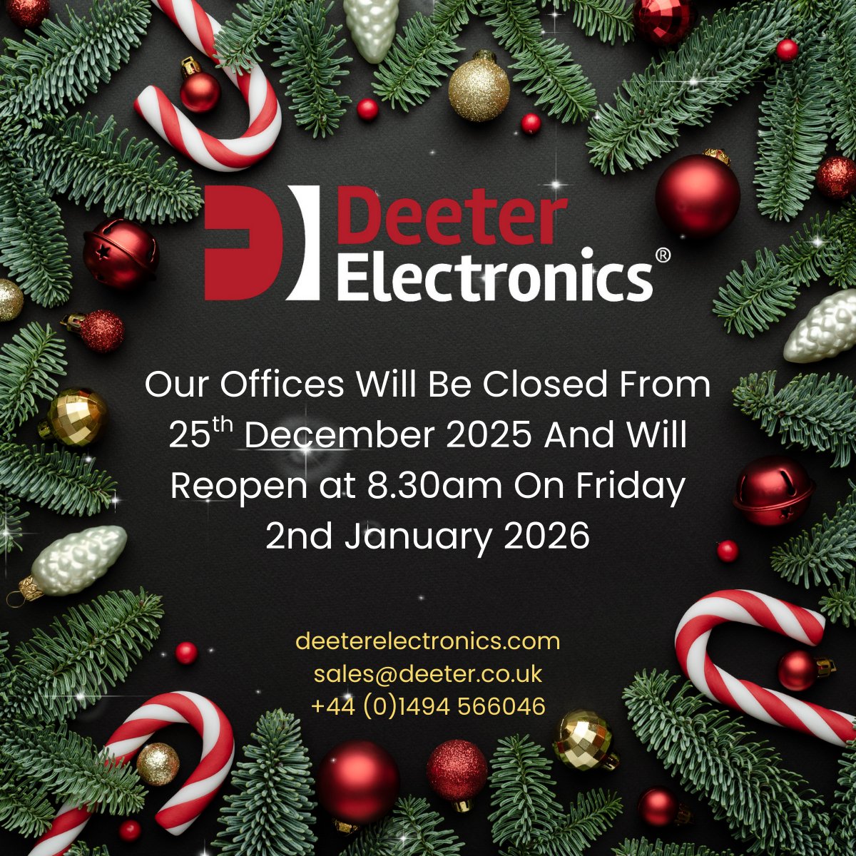 Deeter Electronics tweet media