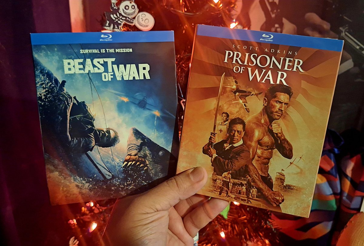 Prestond79S's tweet photo. Big shout out to the almighty WELL GO USA for sending me two of my favorite films of the year! If you are a fan of horror, suspense, action, and martial arts, I highly recommend both! So treat yourself or a friend this holiday season!
#beastofwar #PrisonerofWar @wellgousa https://t.co/hA8uuTBdJG