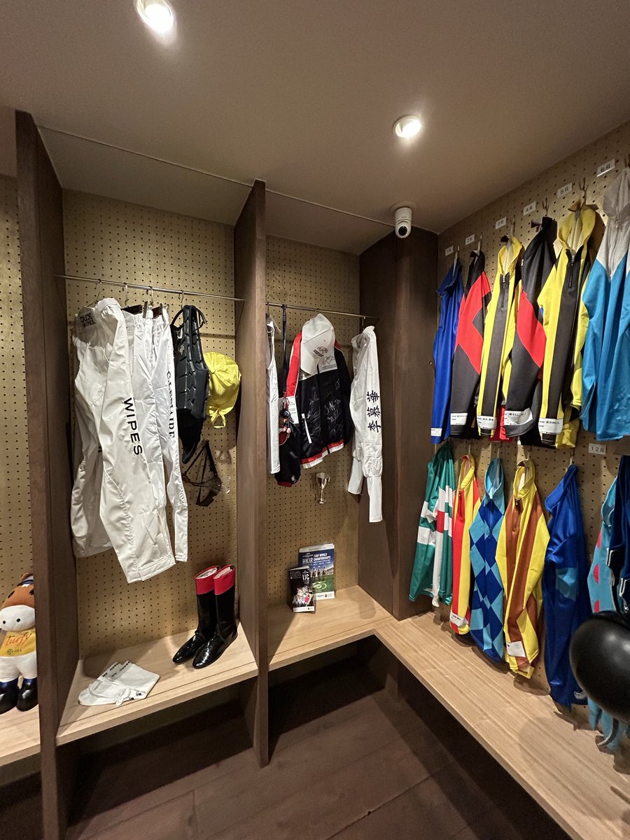 The <a href="/HKJC_Racing/">HKJC Racing</a> IJC and Internationals display is set at <a href="/cl_by_clemaire/">cl_by_c.lemaire</a> cafe/boutique ! Jockeys Signed jacket + jockey pants + racing program + cap …. Great fun to be part of it ! #hkjc #ルメール #clbycルメール