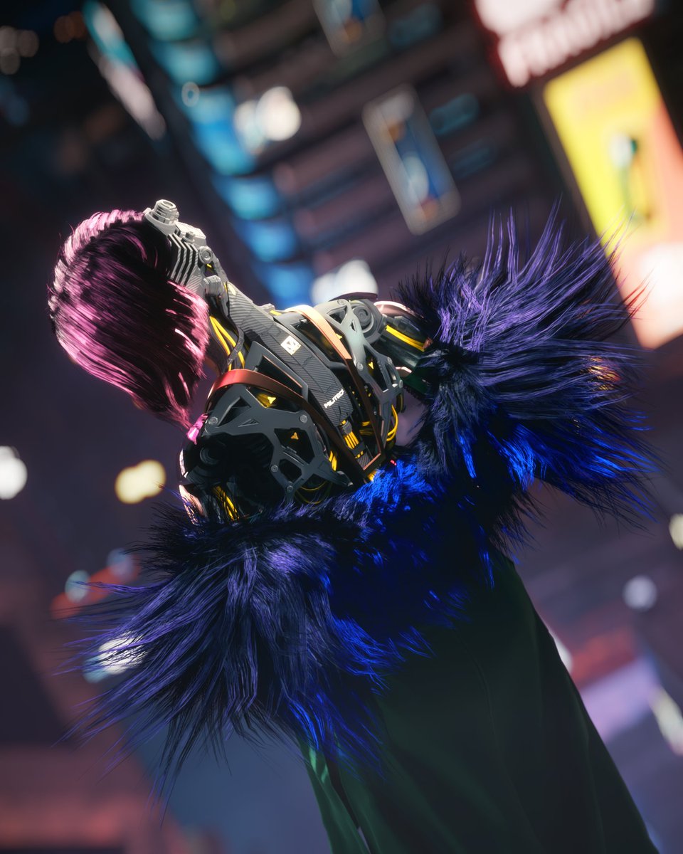 All dressed up, all chromed up, ready to take flight and throw a party the sounds of which reach even beyond the Blackwall! 🪩

Chooms, let’s all raise a glass to the one and only Song So Mi. Happy birthday, Songbird! 🥂

Screenshot by: <a href="/edwardframes/">Edward 📸</a>