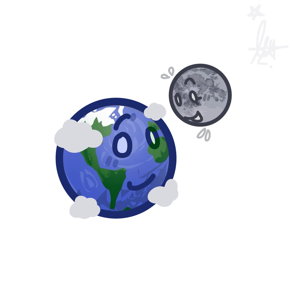 Yea, I’m in solarballs fandom too and these are my Luna and Earth designs🤍
#Solarballs #Luna #Earth #DSOTM