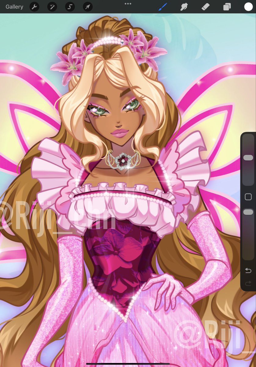 eliza_dark's tweet image. I did it. 🥺 I think I love hers redesign the most so far hehe (or I just like drawing dresses idk). Only Musa left now lessago
#winx #winxclub