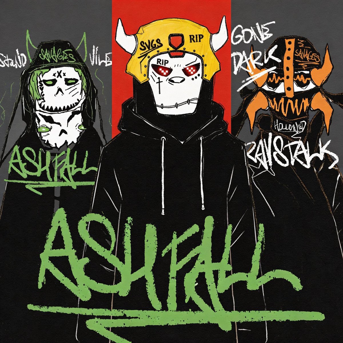 Meet the Crew 🫡
By <a href="/savages__111/">Savage</a>  &amp;  <a href="/sxulrcat/">Official SxulR</a> 
Check out the Hollowed Collection 
B4 its too late . 
Here : magiceden.io/ordinals/marke…