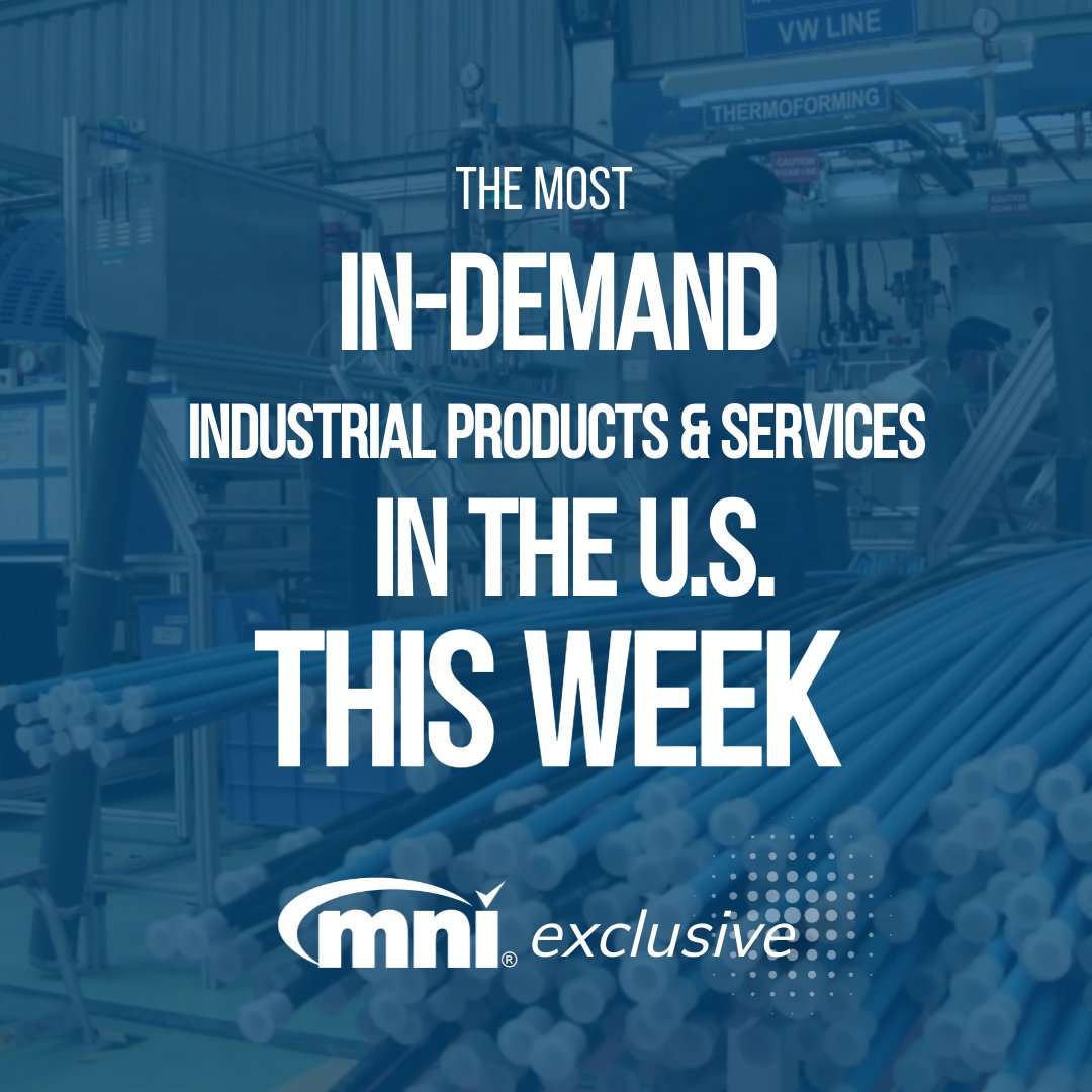 mfrsnews's tweet image. Happy #ManufacturingMonday all! We've got some interesting purchasing &amp;amp; sourcing data for you today! 🏭📈 While holiday shopping was in full swing last week, industrial buyers were also filling carts...that is, looking for components, materials, and manufacturing services across…