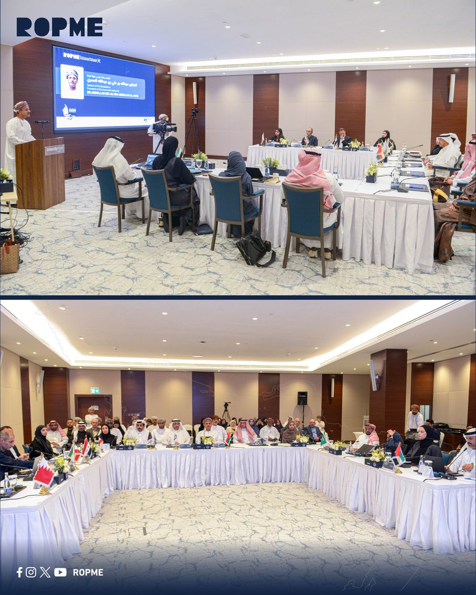 ROPME's tweet image. Concluding of the Reginal Symposium on the first phase of the invasive marine species project in the ROPME Sea Area 

The scientific workshop which organized by ROPME on the results of the first phase of the invasive marine species project in the ROPME Sea Area concluded in…