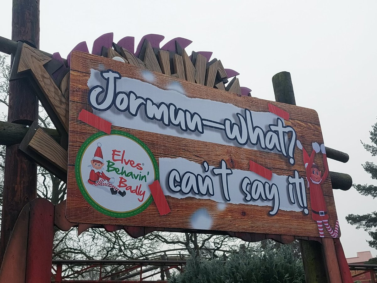 Those elves might actually be onto something with this new name... 

Do you agree with them?

#Jormungandr #Elves #NaughtyElf #ElfOnTheShelf #ElvesBehavingBadly #DraytonManor #Elftoria