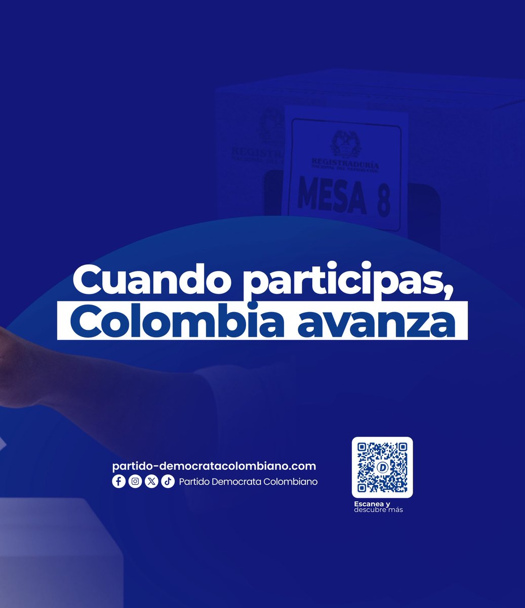 Partido Demócrata Colombiano tweet media