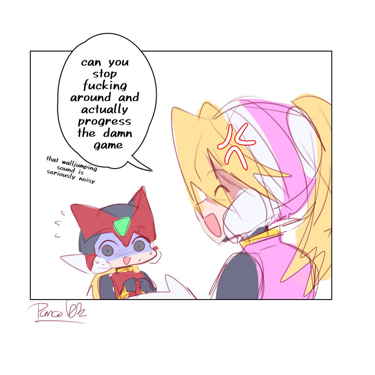 Panco_1812's tweet image. The Rockman Zero gameplay progress so far