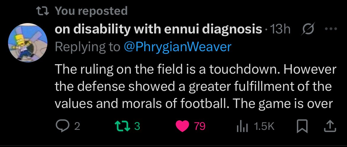 Idk why it is showing up as the og rt. Fun little surprise