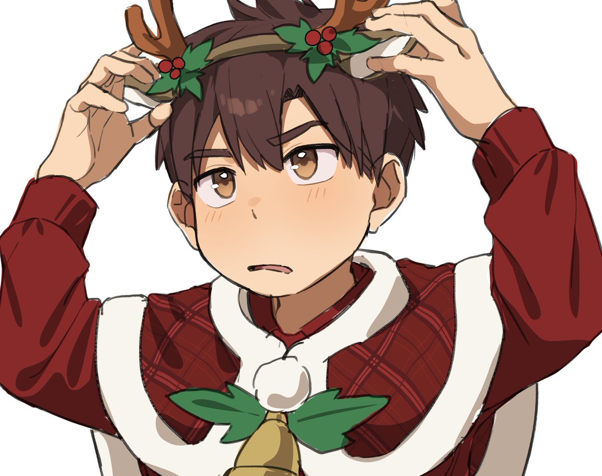 nameko_uu's tweet image. クリスマスのラフ