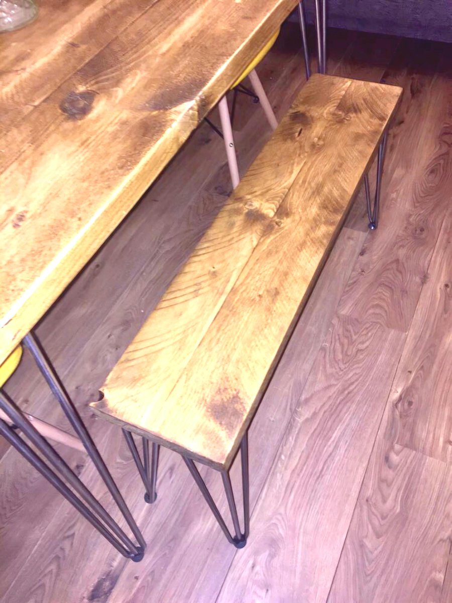 LakesFurniture's tweet photo. Handcrafted Rustic Wooden Dining Bench: Raw Steel Legs https://t.co/Sz0fKgg6uI #greetingscard #Photography #lakedistrict #homeoffice #housewarming #shelving #scaffoldfurniture #rusticfurniture #handmadefurniture #homedecor #BenchSeating https://t.co/2RQ6boYqAg