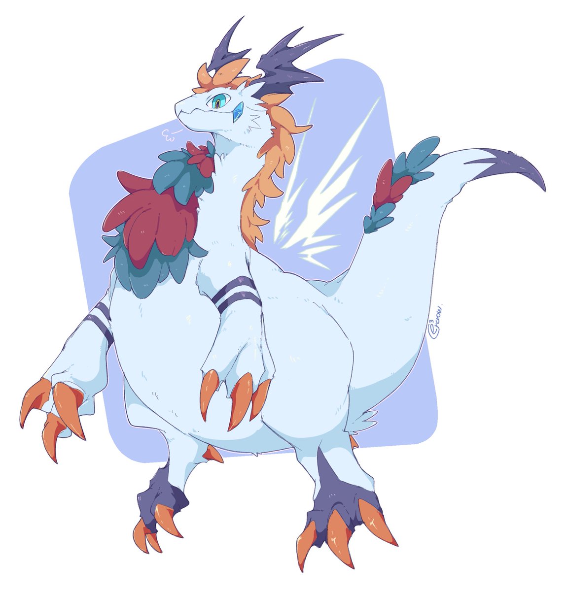 _ercrow's tweet image. ドラゴン