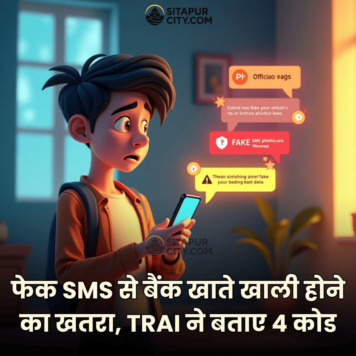 Hindi News: फेक SMS से बैंक खाते खाली होने का खतरा, TRAI ने बताए पहचानने के 4 कोड 🚨
डिजिटल फ्रॉड का नया खतरा… साइबर अपराधी बैंक/सरकारी नाम से फेक SMS भेजकर अकाउंट लूट रहे

🔗 पूरी खबर यहाँ पढ़ें:
👉 sitapurcity.com/trai-guideline…

#CyberFraud #BankFraud #FakeSMS #TRAI #OnlineScam