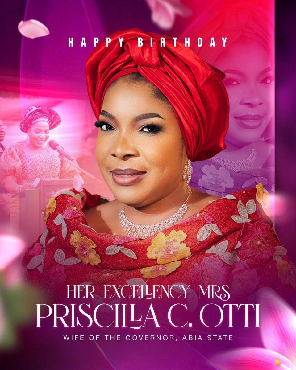 Today I celebrate the woman whose quiet strength has carried our family through every chapter of life — my lovely wife, Chidinma.

You are the true pillar of our home. A loyal partner, a trusted ally, and the calm that steadies me through the demands of leadership. Your enduring