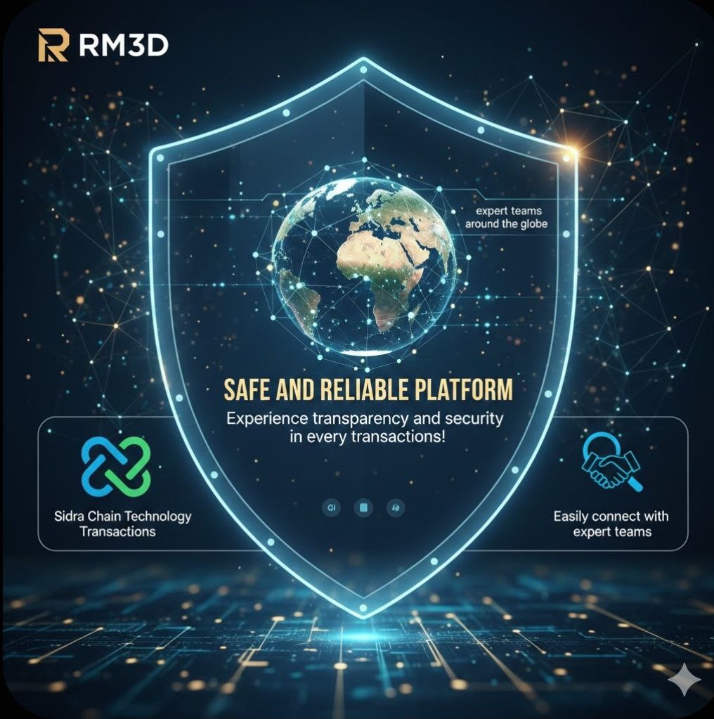 Security meets transparency with #RM3D 🔐✨ Advanced #SidraChain transactions ensure reliability, global connectivity, and seamless collaboration with expert teams worldwide, building trust in every digital interaction 🌐🚀
#GLNs #sidrastart #DigitalMarketing