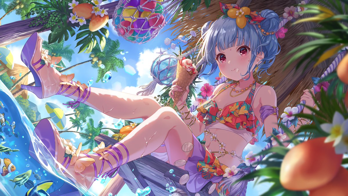 ゆらゆらバケーション】兵藤雫 #アイプラ #IDOLYPRIDE