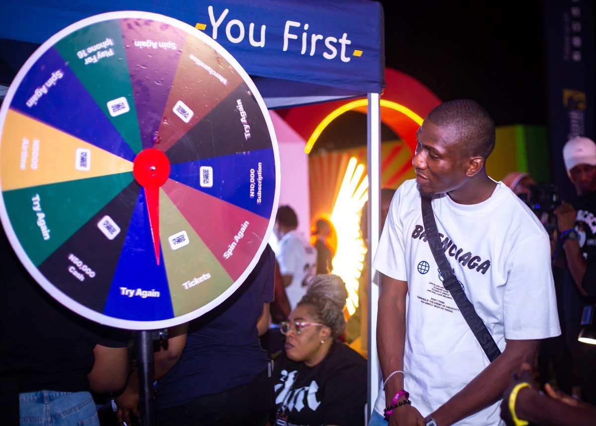 Elladeyforyou's tweet photo. FirstBank proved at Motherland Festival that dominance is not just about money but execution. Big performances and an iPhone winner. https://t.co/iHBCgdvKx6