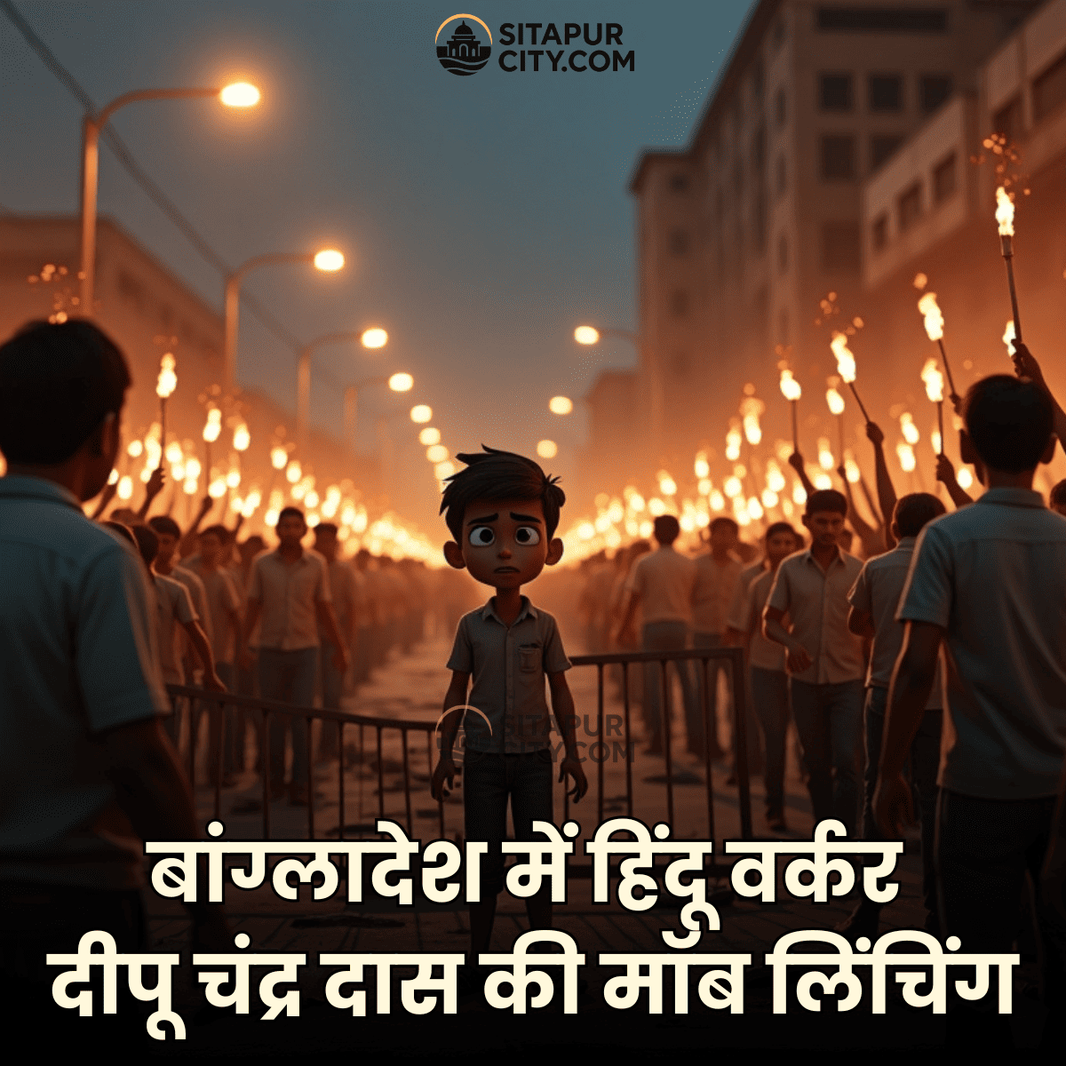 Hindi News: बांग्लादेश में हिंदू वर्कर दीपू चंद्र दास की मॉब लिंचिंग, फैक्ट्री मैनेजमेंट की देरी 🚨
मयमनसिंह में बड़ा खुलासा… गारमेंट फैक्ट्री वर्कर दीपू चंद्र दास पर धार्मिक अफवाह फैलाकर भीड़ जुटी

🔗 पूरी खबर यहाँ पढ़ें:
👉 sitapurcity.com/bangladesh-mob…

#Bangladesh #MobLynching