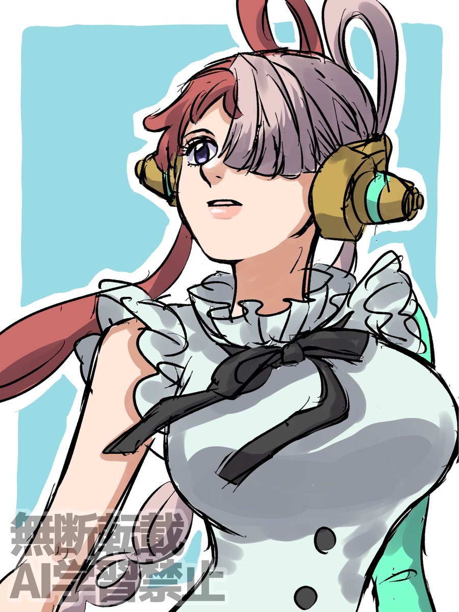 版画雪女郎！ 🎙️ちゃん美人に描けたお