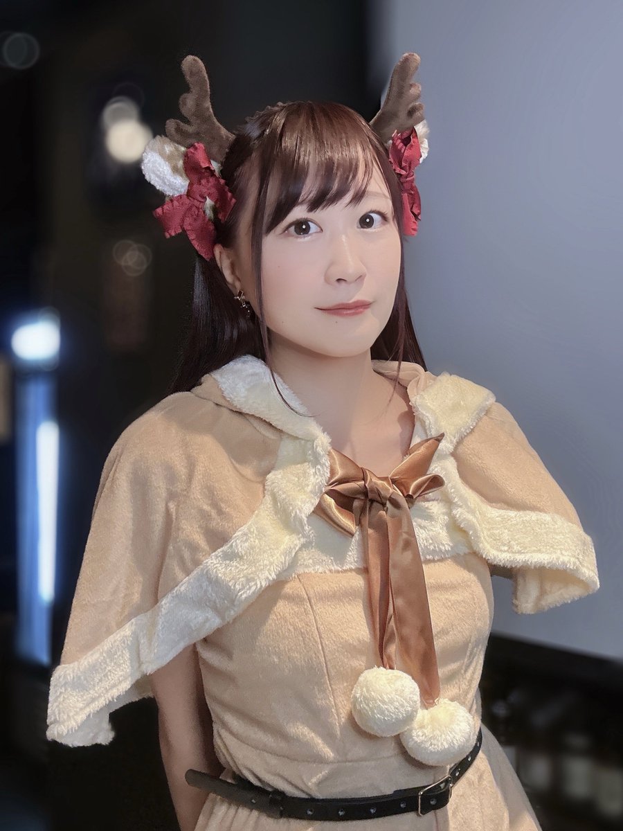 トナカイ着たヨ～～🦌🎁🎄