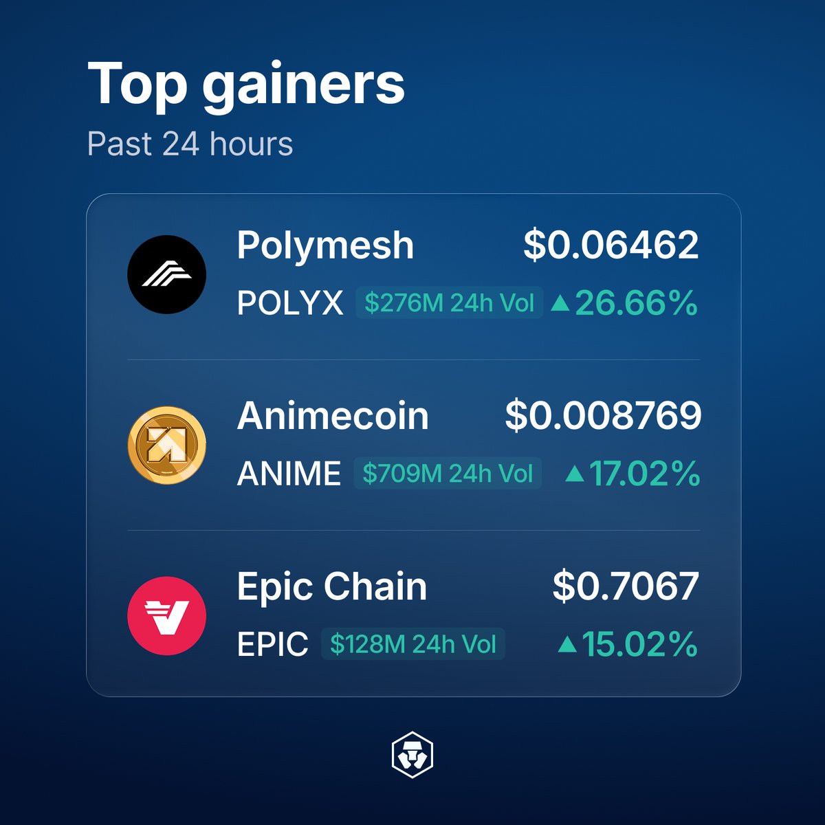 cryptocom's tweet image. What are you watching this week?