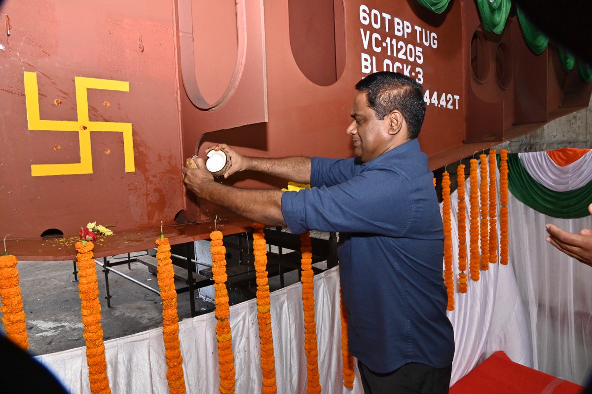 Chairman, Hindustan Shipyard Limited tweet media