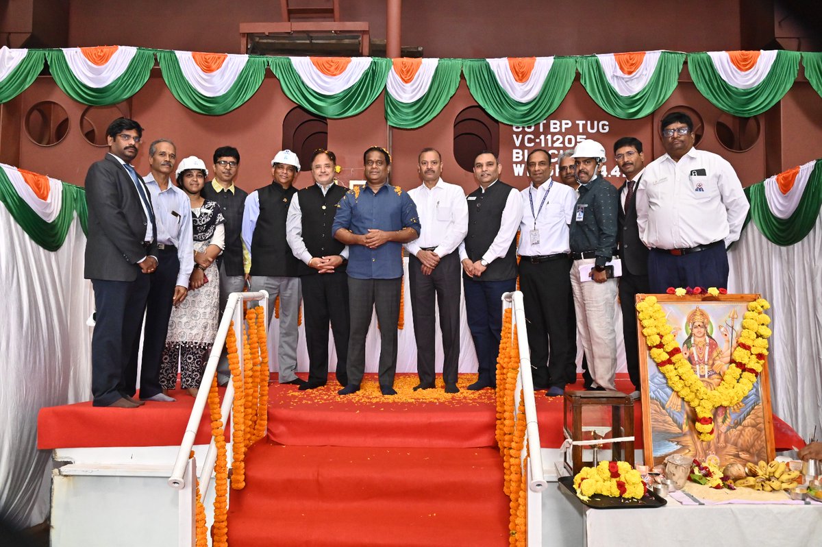 Chairman, Hindustan Shipyard Limited tweet media