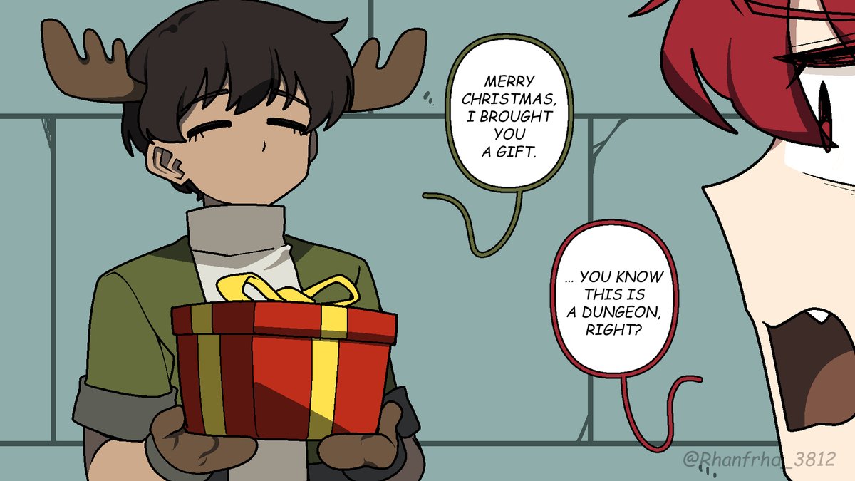 Rhanfrhd_3812's tweet image. That’s literally christmas.